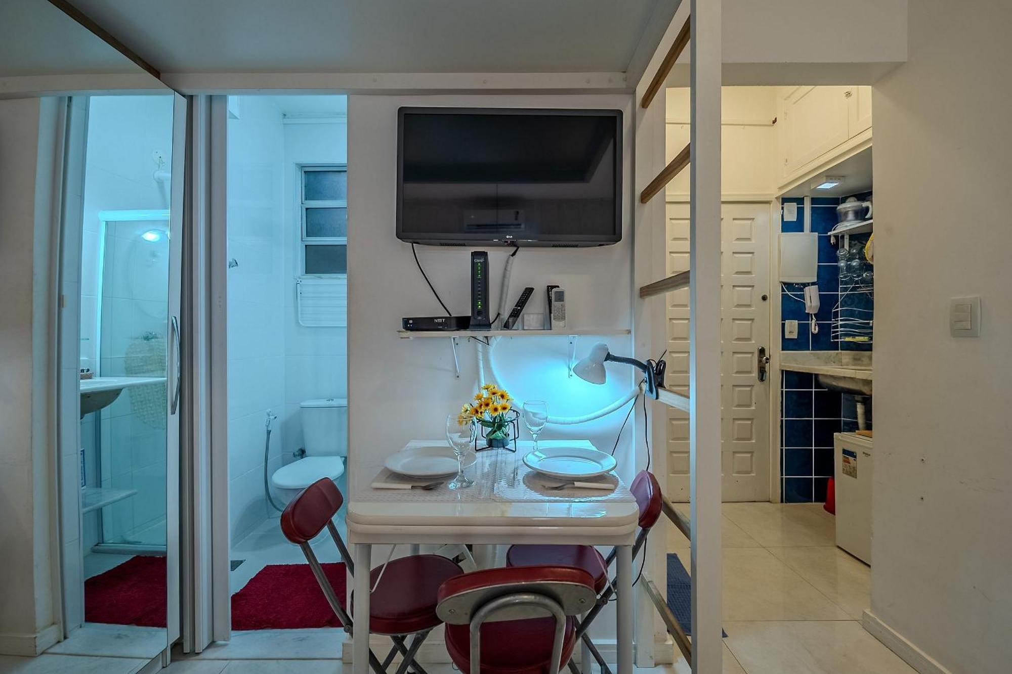 Studio Na Quadra Da Praia De Copacabana Ріо-де-Жанейро Екстер'єр фото